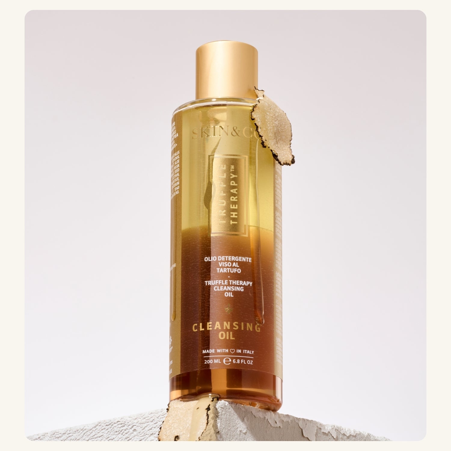 Truffle Therapy Cleansing Oil | Gentle Makeup Melting Oil Cleanser | SKIN & CO Truffle Therapy Cleansing Oil | Gentle Makeup Melting Oil Cleanser | SKIN & CO