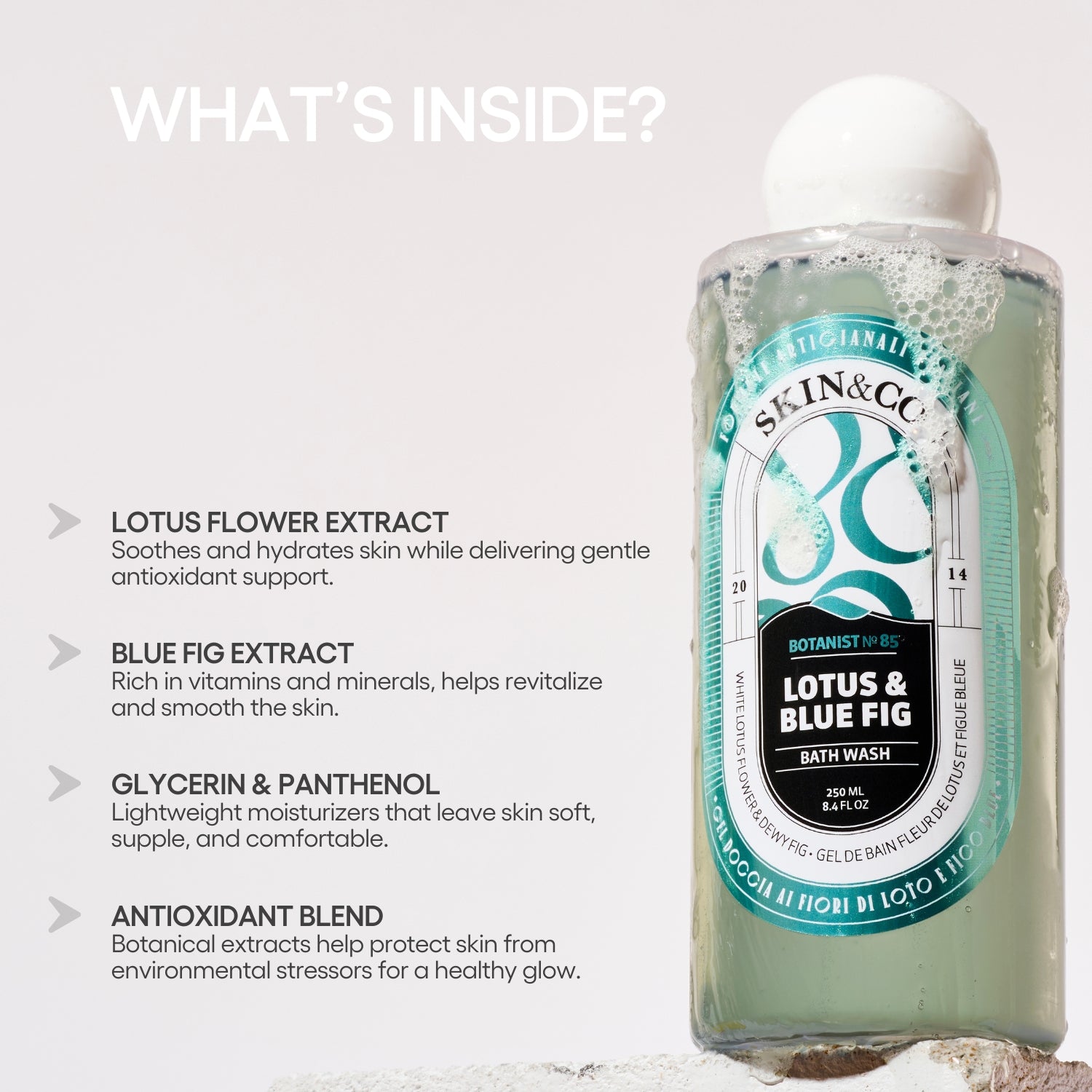 Lotus & Blue Fig Bath Wash