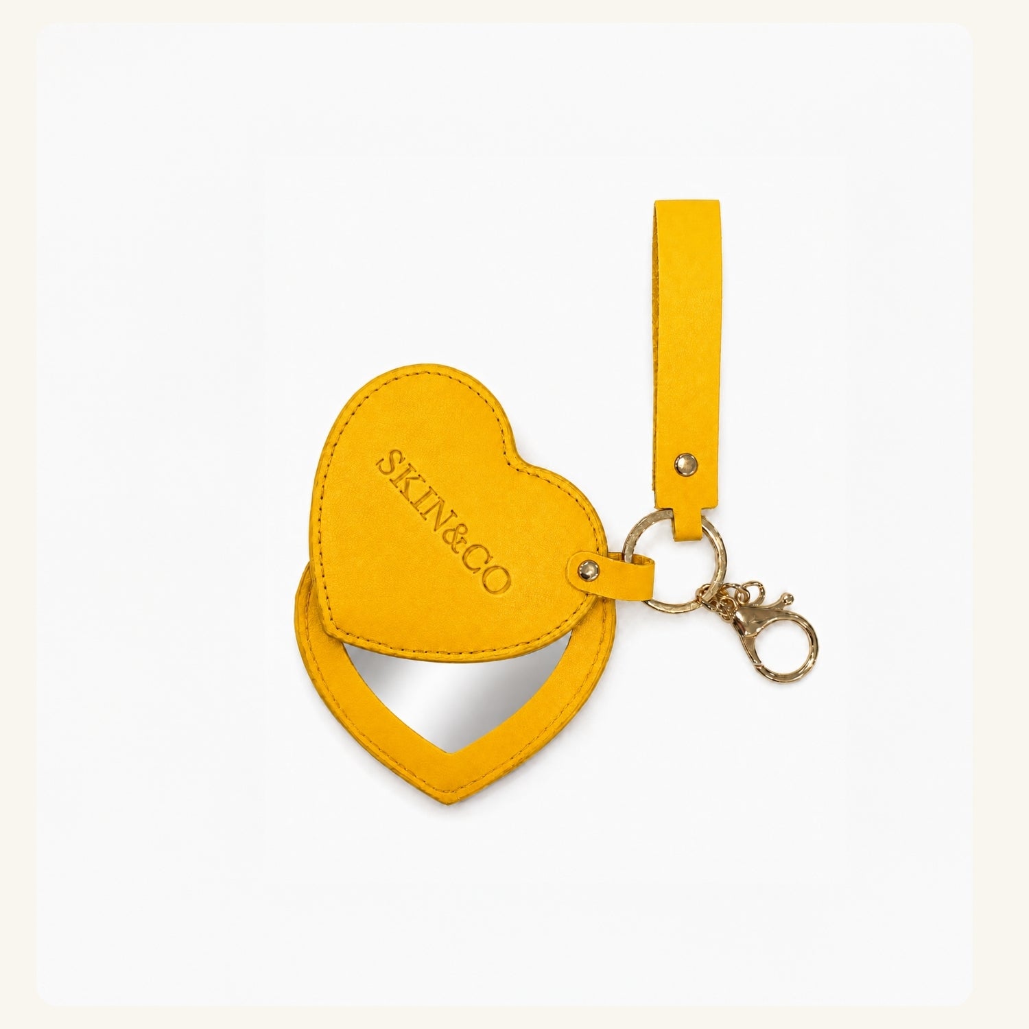 The Italian Heart Charm - Yellow