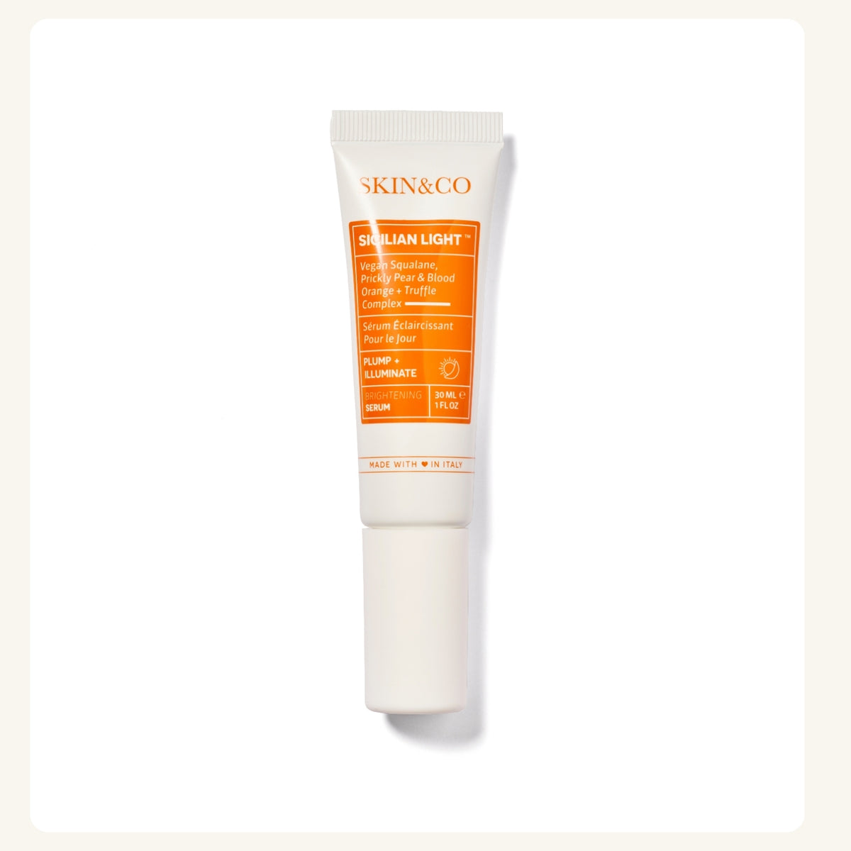 Siero Viso alla Vitamina C e Tartufo Nero