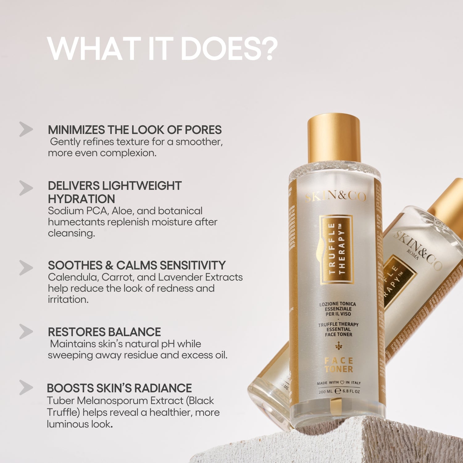 Truffle Therapy Face Toner Deluxe | Pore-Refining Brightening