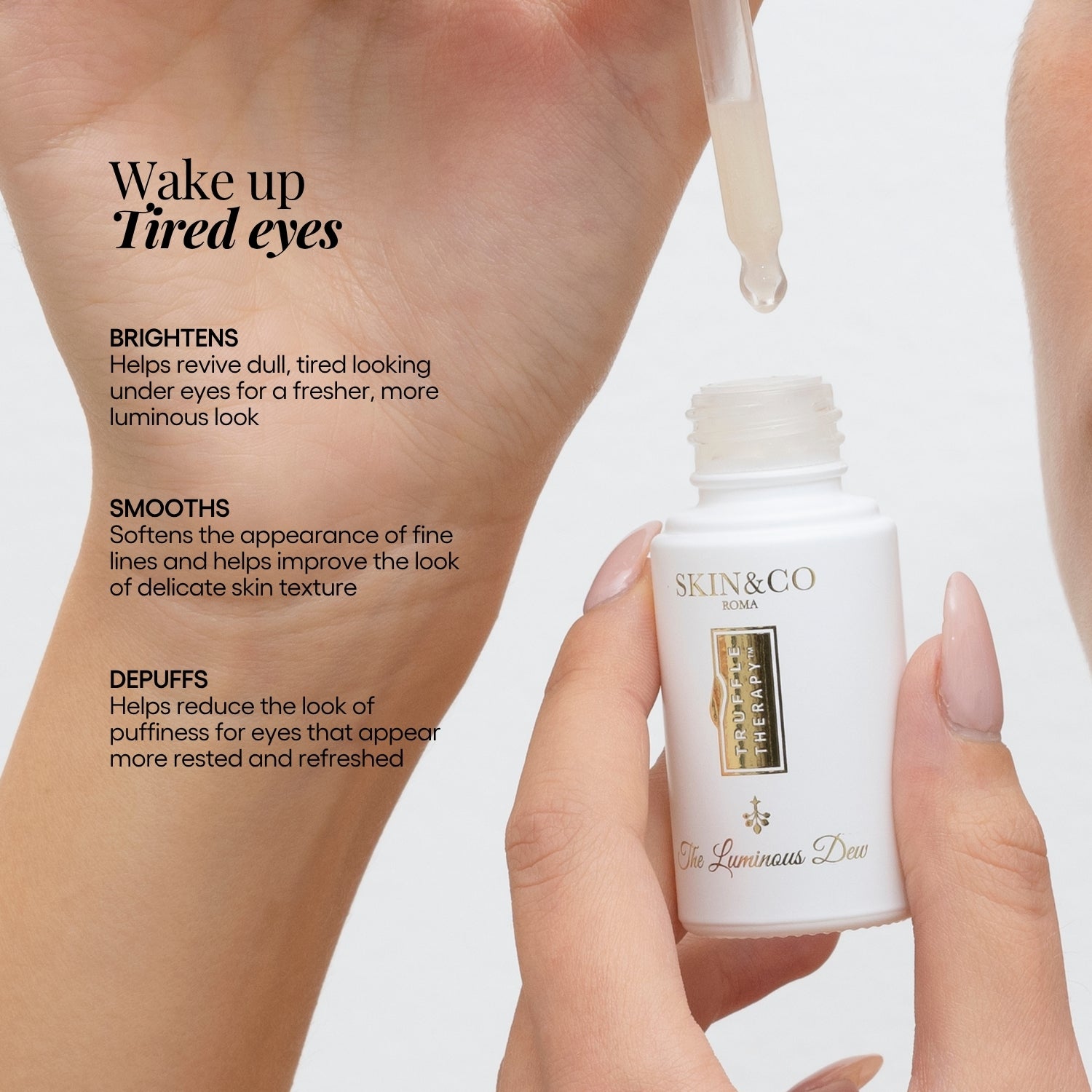Truffle Therapy Luminous Dew Eye Serum | Brightening & Smoothing