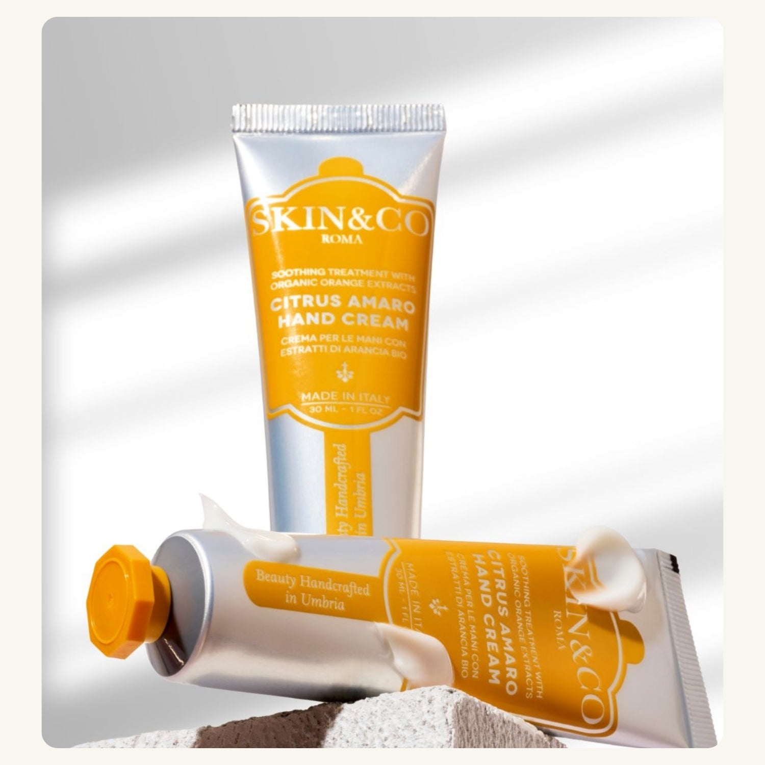 Citrus Amaro Hand Cream | Soften Nourish Protect Hands | SKIN & CO