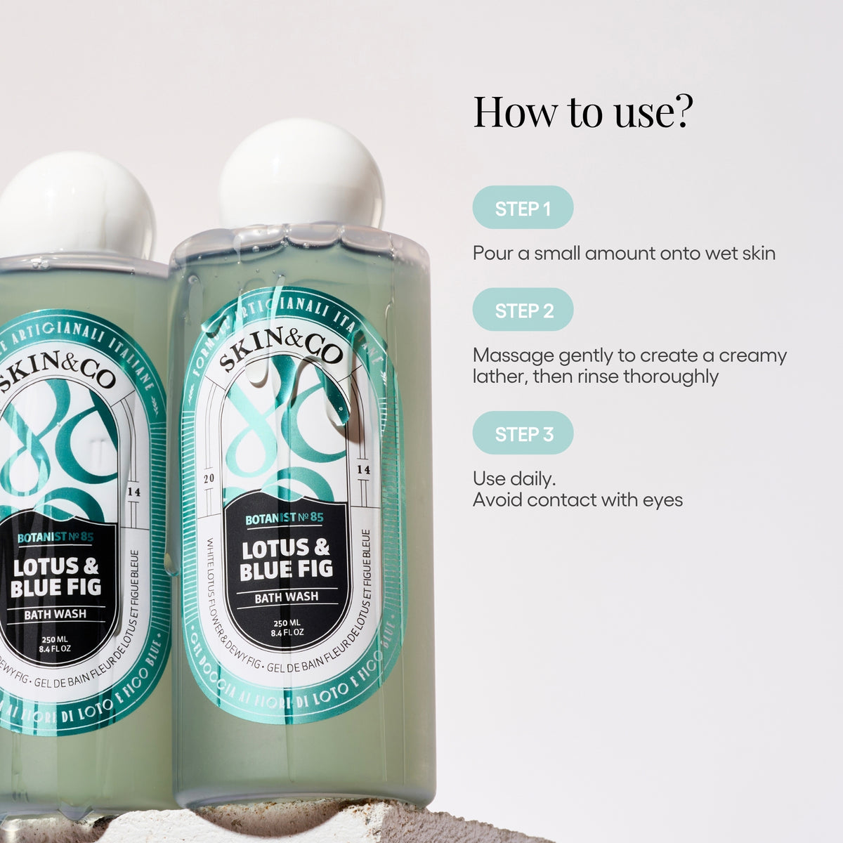Lotus & Blue Fig Bath Wash